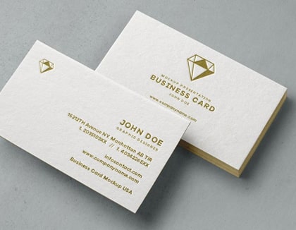 Download Gold Foil Business Cards Printing Mallorca Print Fast 24 Hrs Business Cards Brochures Flyers Tri Fold Leaflets Menus Folders Posters Embroidered Clothing